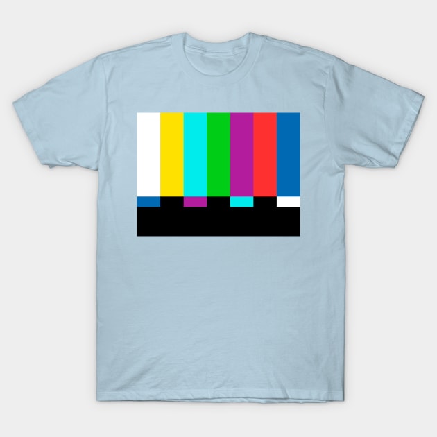 Color bars tv T-Shirt by Kacarrot